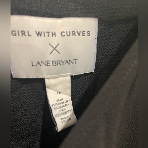Lane Bryant Girl with Curves Black Blouse Size 18 - Picture 6 of 6